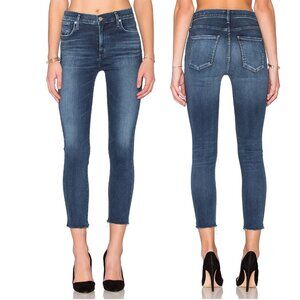 Agolde Jeans Sophie High Rise Skinny Crop in Rosemont Womens 30 Revolve $158